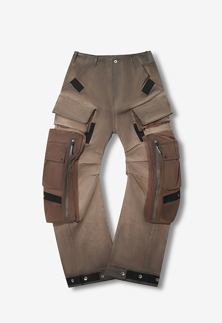 Scimitar Wide-Leg Paratrooper Pants