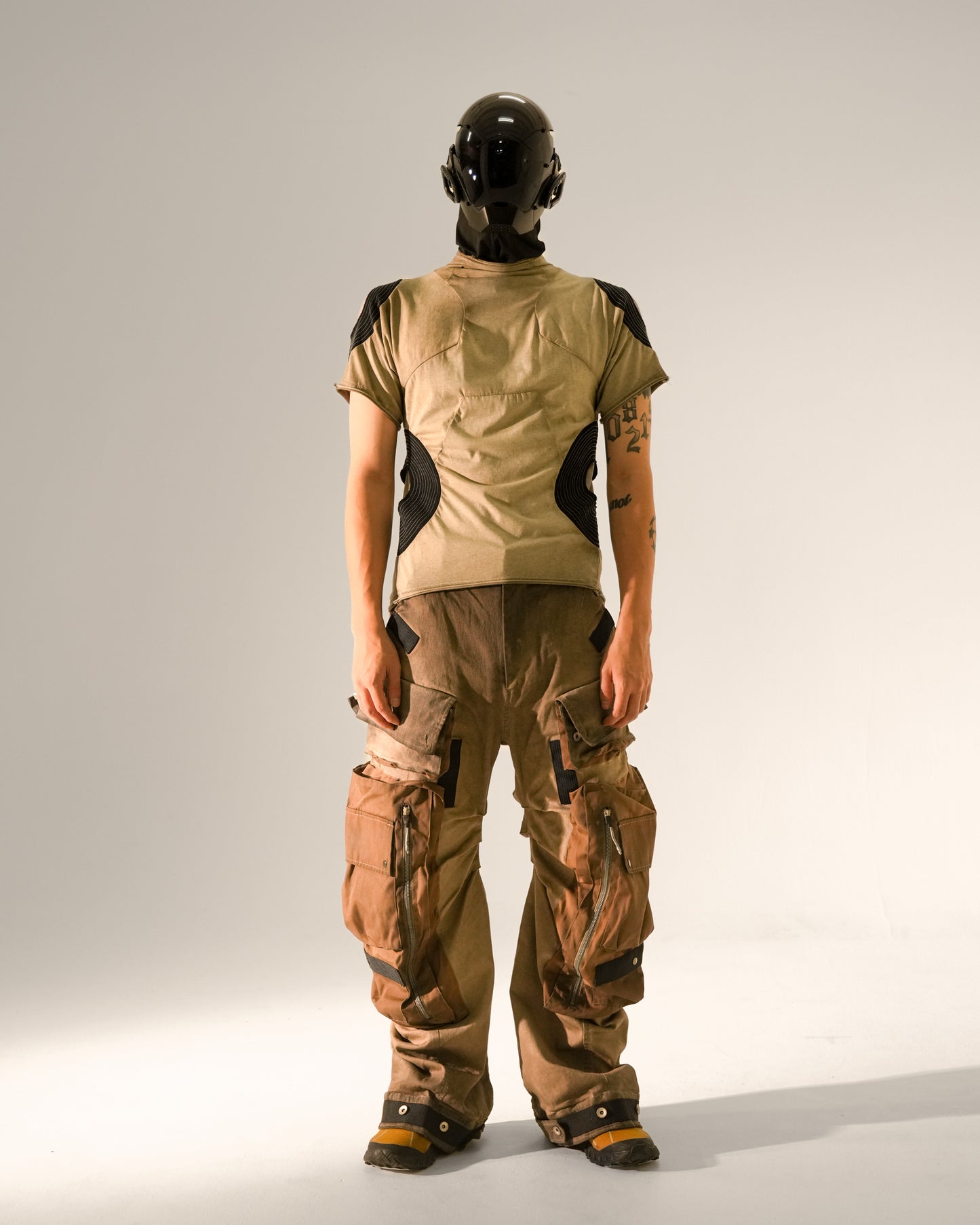 Scimitar Wide-Leg Paratrooper Pants