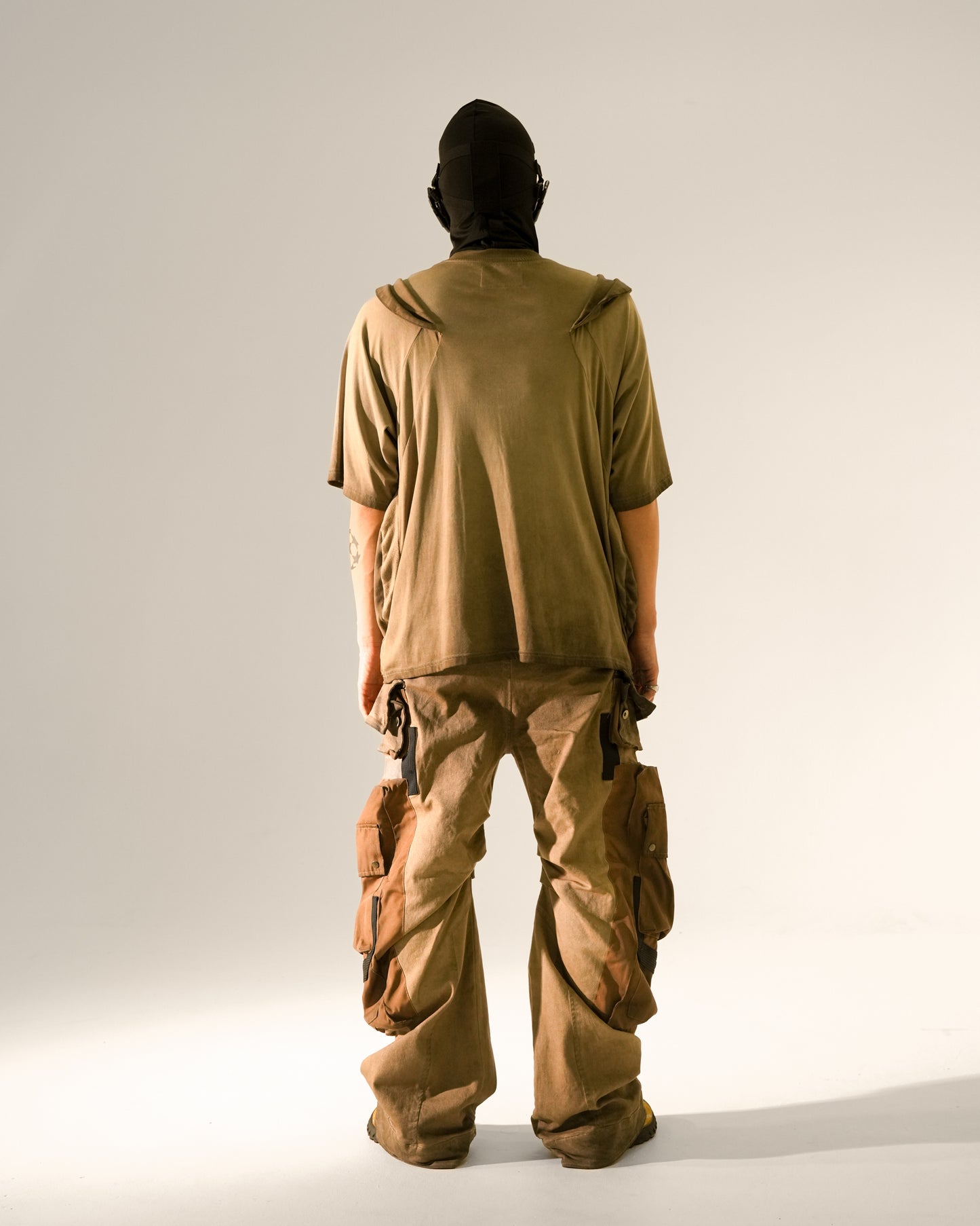 Scimitar Wide-Leg Paratrooper Pants