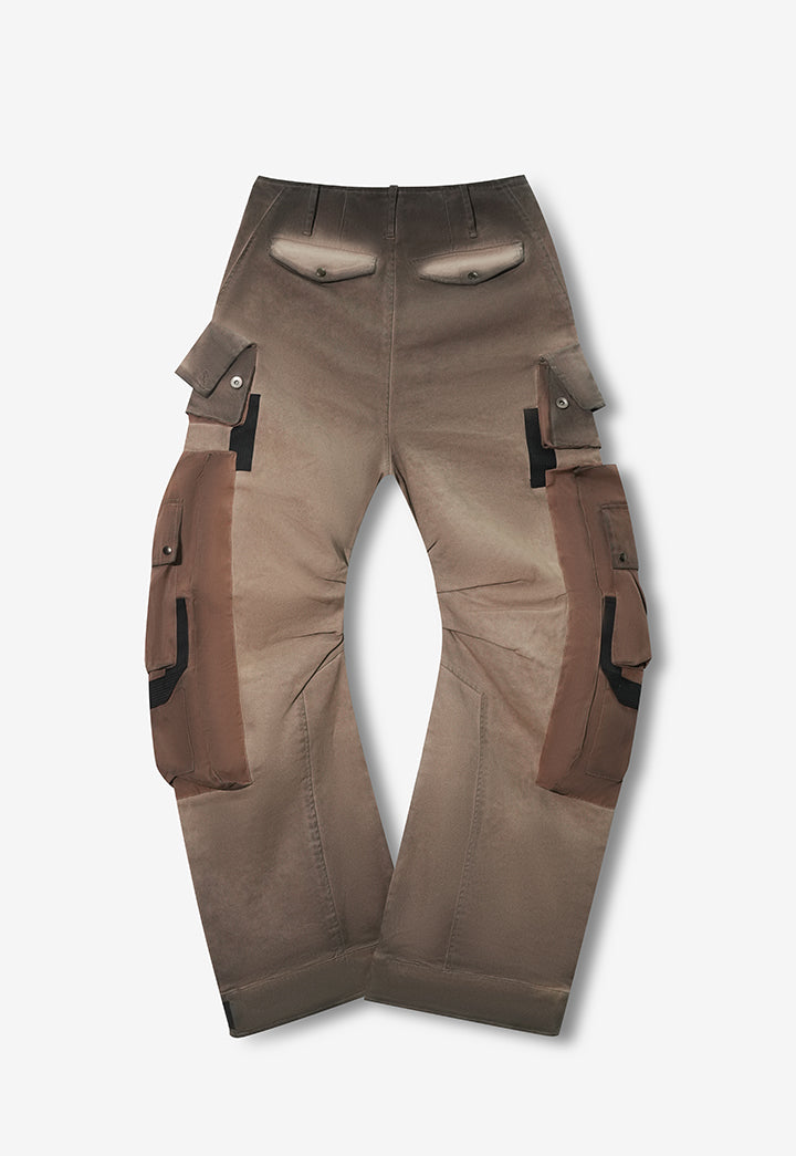 Scimitar Wide-Leg Paratrooper Pants