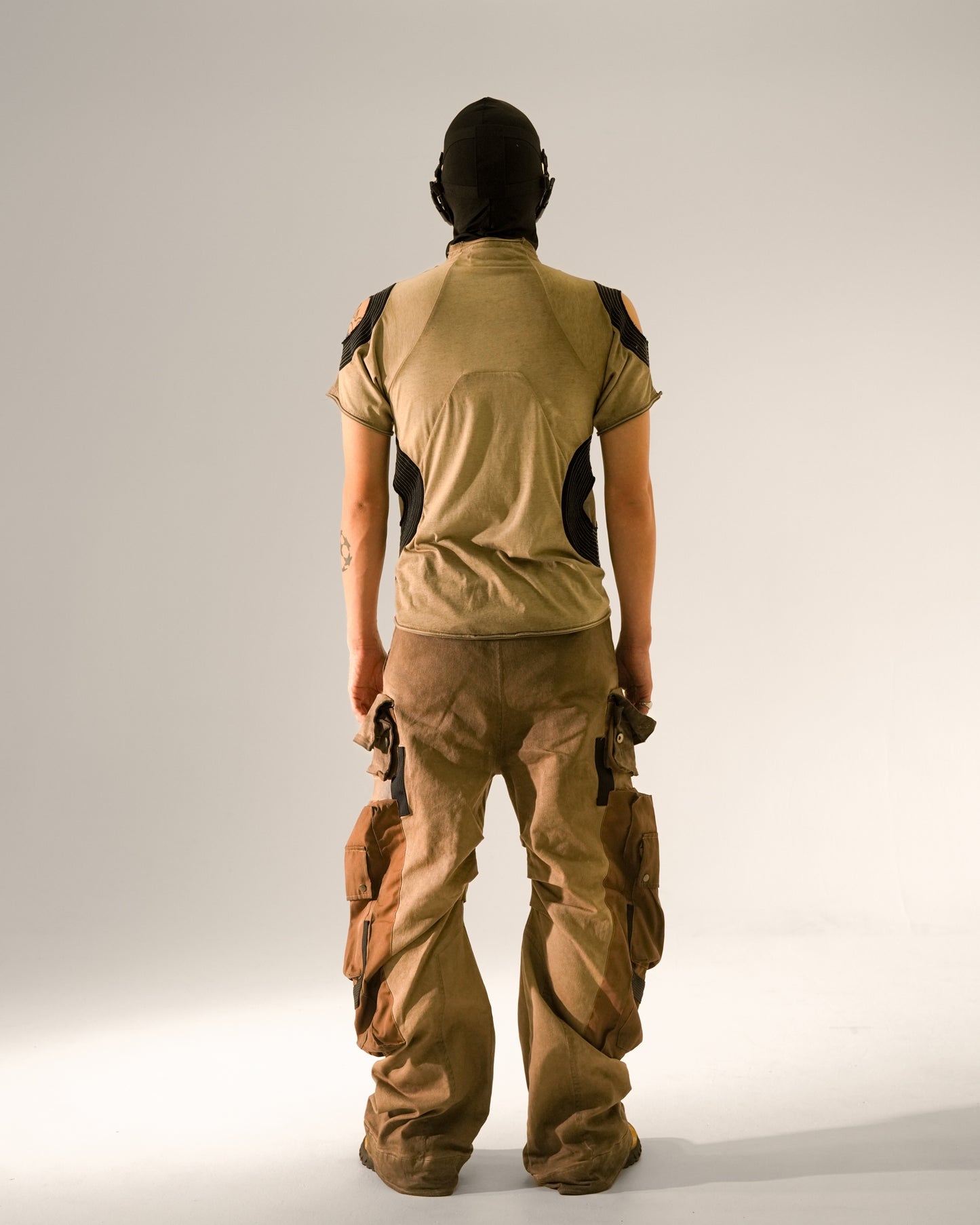 Scimitar Wide-Leg Paratrooper Pants
