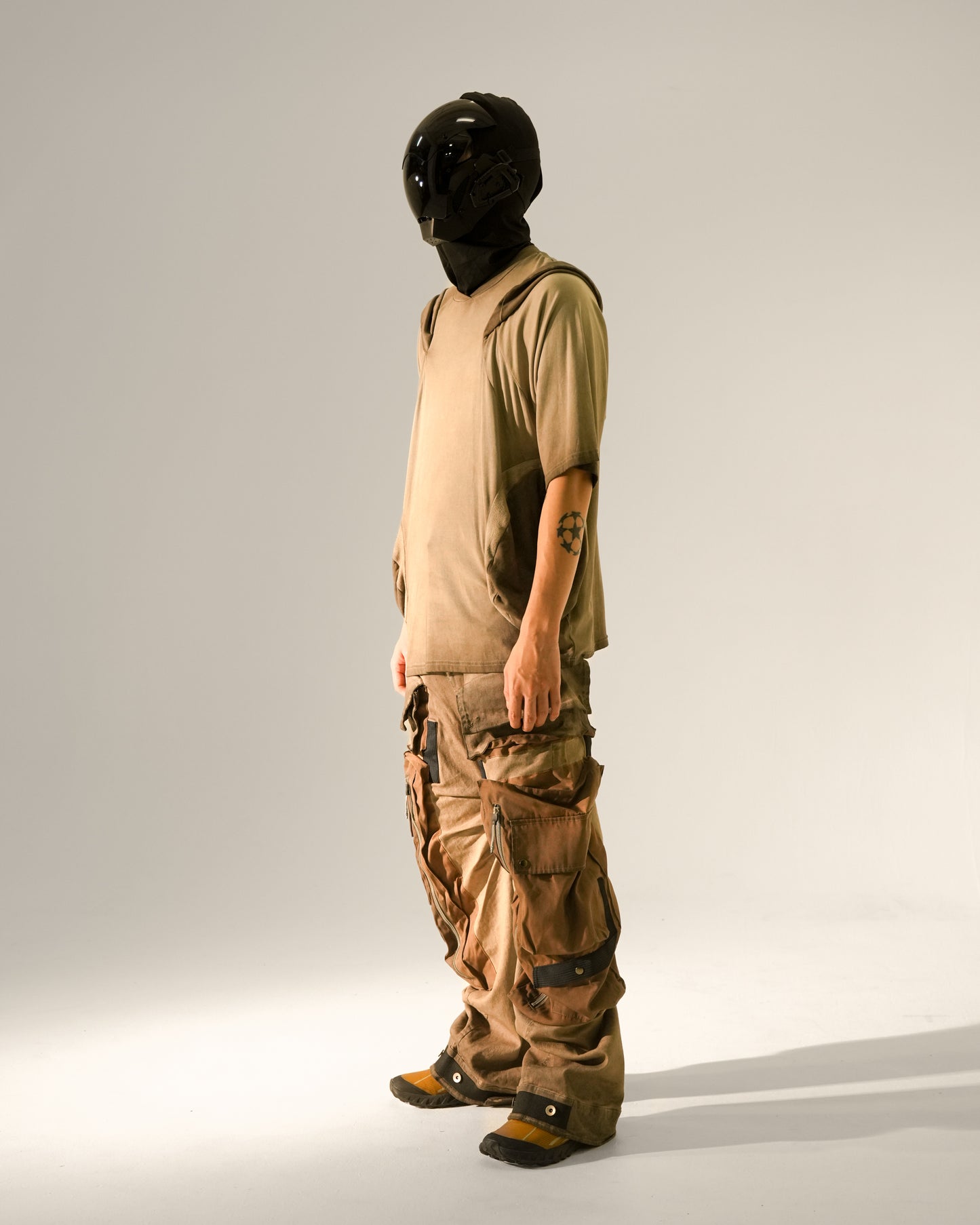 Scimitar Wide-Leg Paratrooper Pants